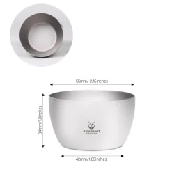 Discount 50ml Titanium Shot Glass Cups Mugs Plates & Bowls