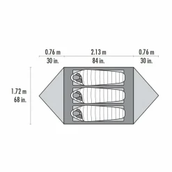 Outlet Mutha Hubba NX Tent Three+ Person Tents