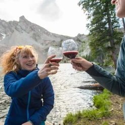 Sale Nesting Red Wine Glass Set Cups Mugs Plates & Bowls
