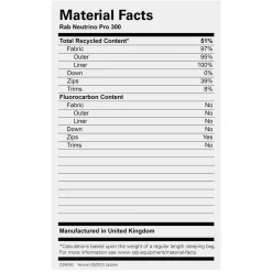 Online Neutrino Pro 300 Down Sleeping Bag Down Sleeping Bags