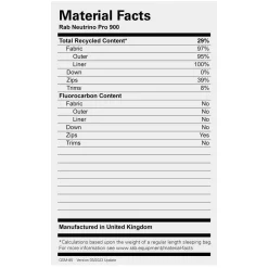 Outlet Neutrino Pro 900 Down Sleeping Bag Down Sleeping Bags