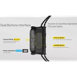 Clearance NU25 MCT UL Ultra-Light Rechargeable Head Torch Head Torches