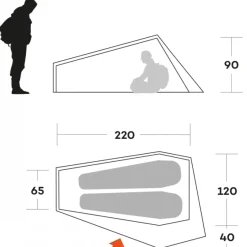 Piuma 2 Tent Two Person Tents