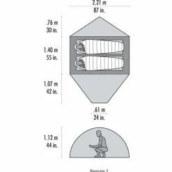 Hot Remote 2 Tent Two Person Tents