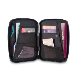 RFID Protected Mini Document Wallet Accessories