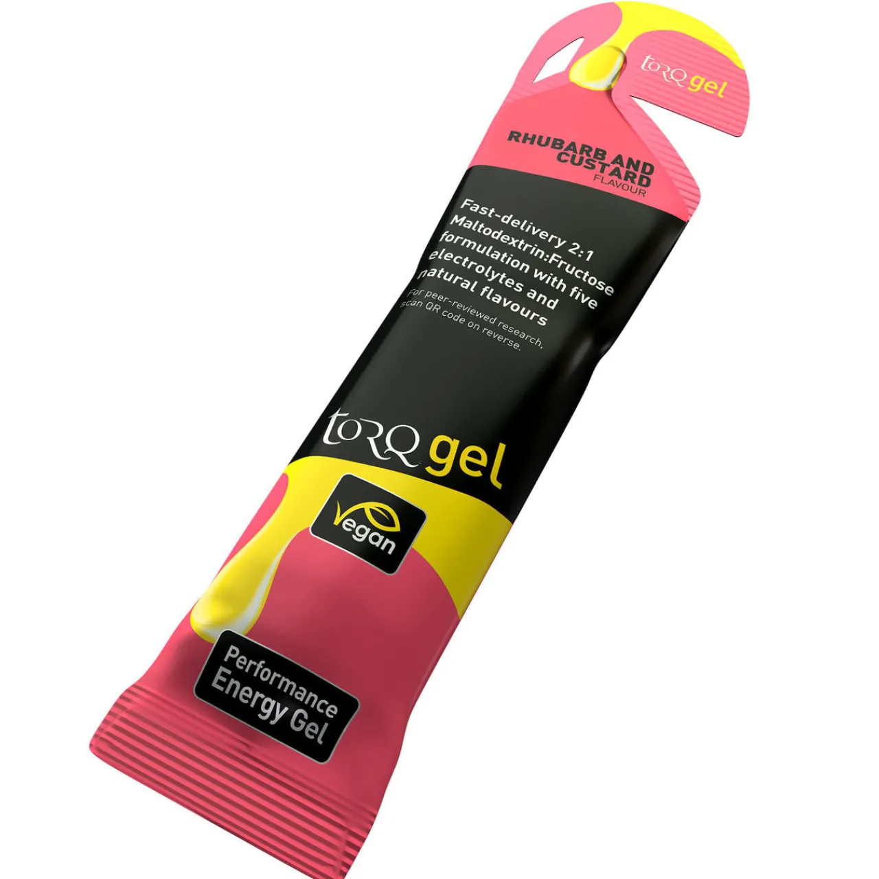Hot Rhubarb & Custard Energy Gel Hydration & Energy