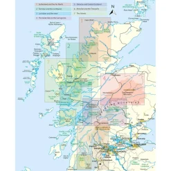 Hot Scotland's Best Small Mountains Maps, Guides & Compasses