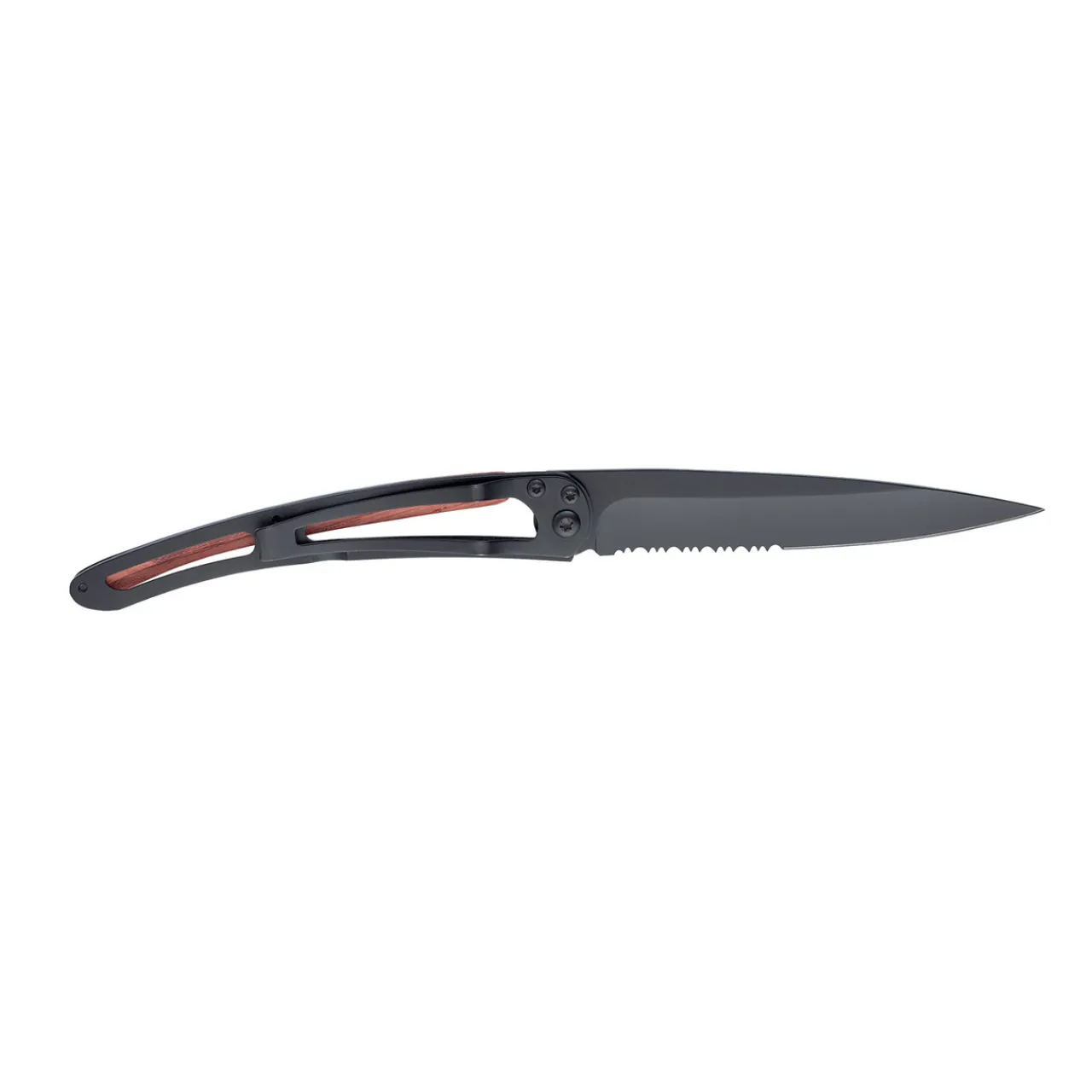 Serrated 37g Knife - Black/Terra Incognita Pocket Knives & Tools