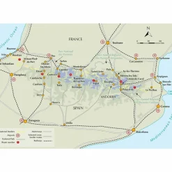 Discount Shorter Treks in the Pyrenees Maps, Guides & Compasses