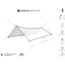 Clearance Simplex Mini Tarp Tarps