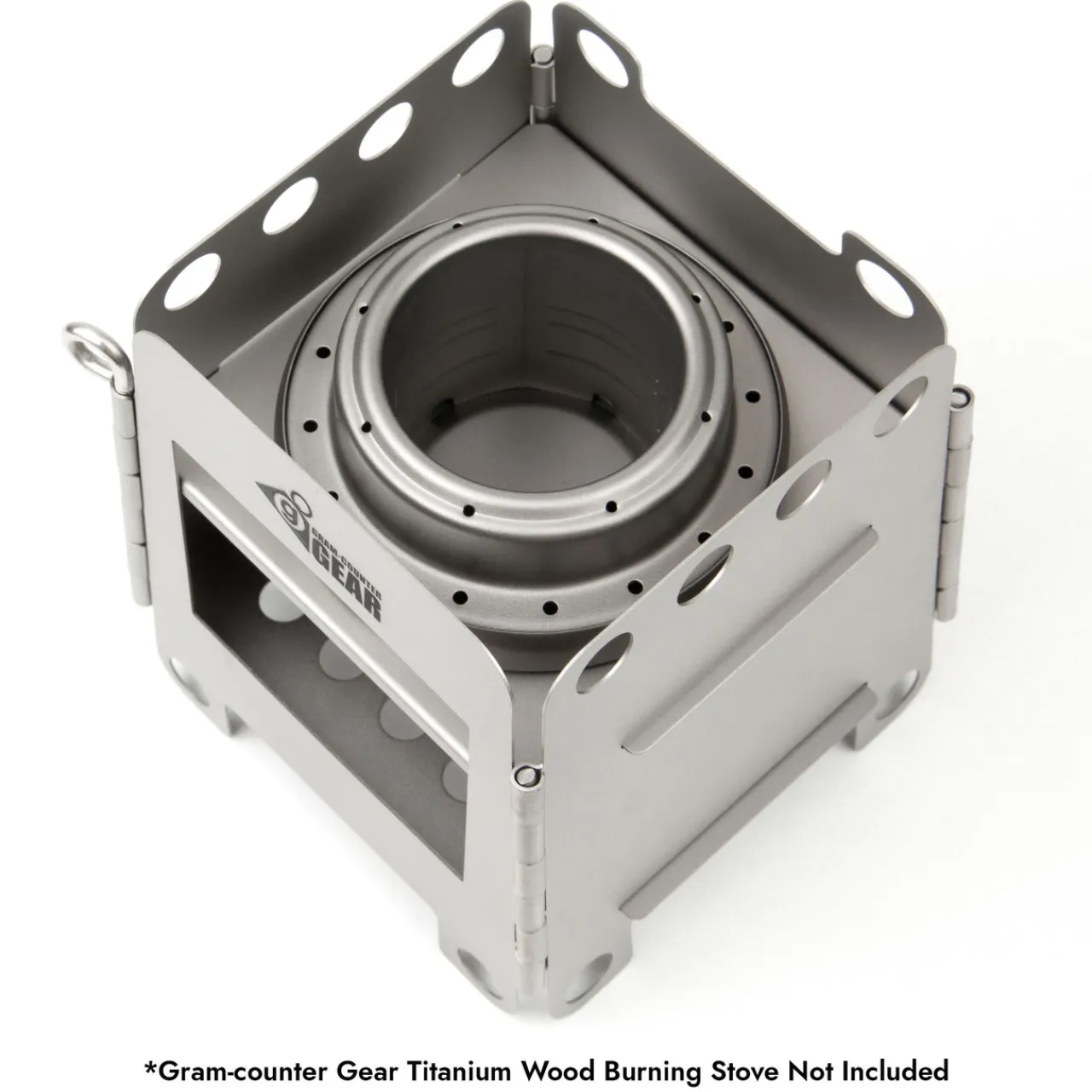 Outlet Spirit Volcano Titanium Alcohol Stove Meths & Solid Fuel Stoves