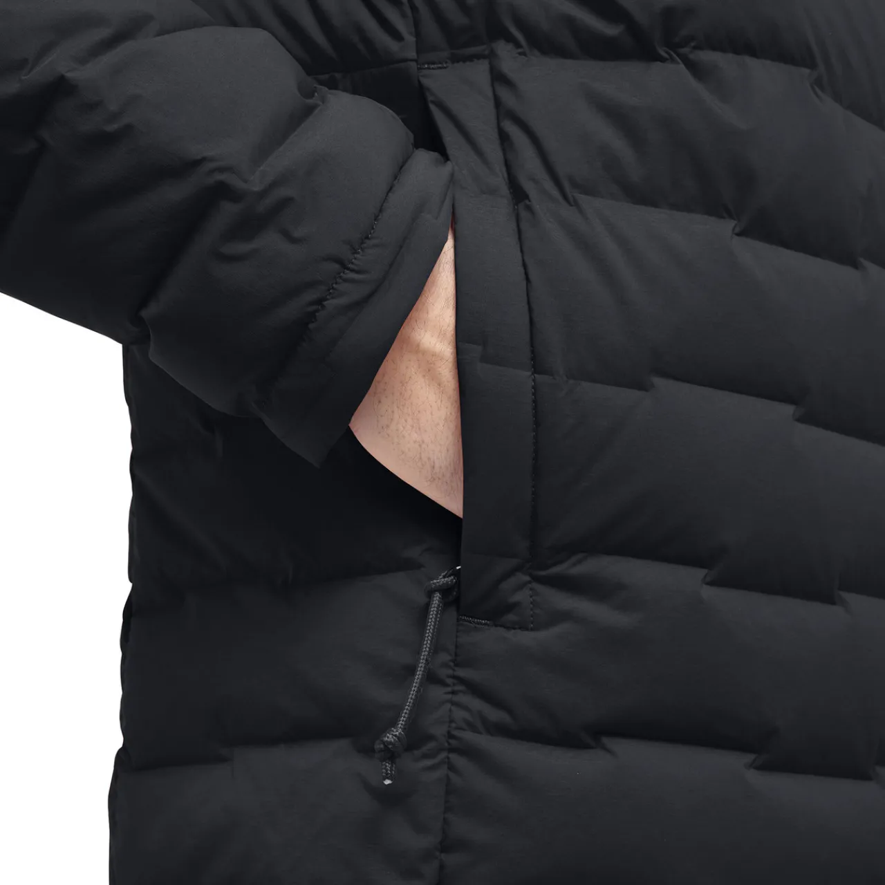 Spitz Down Hooded Jacket Down Jackets