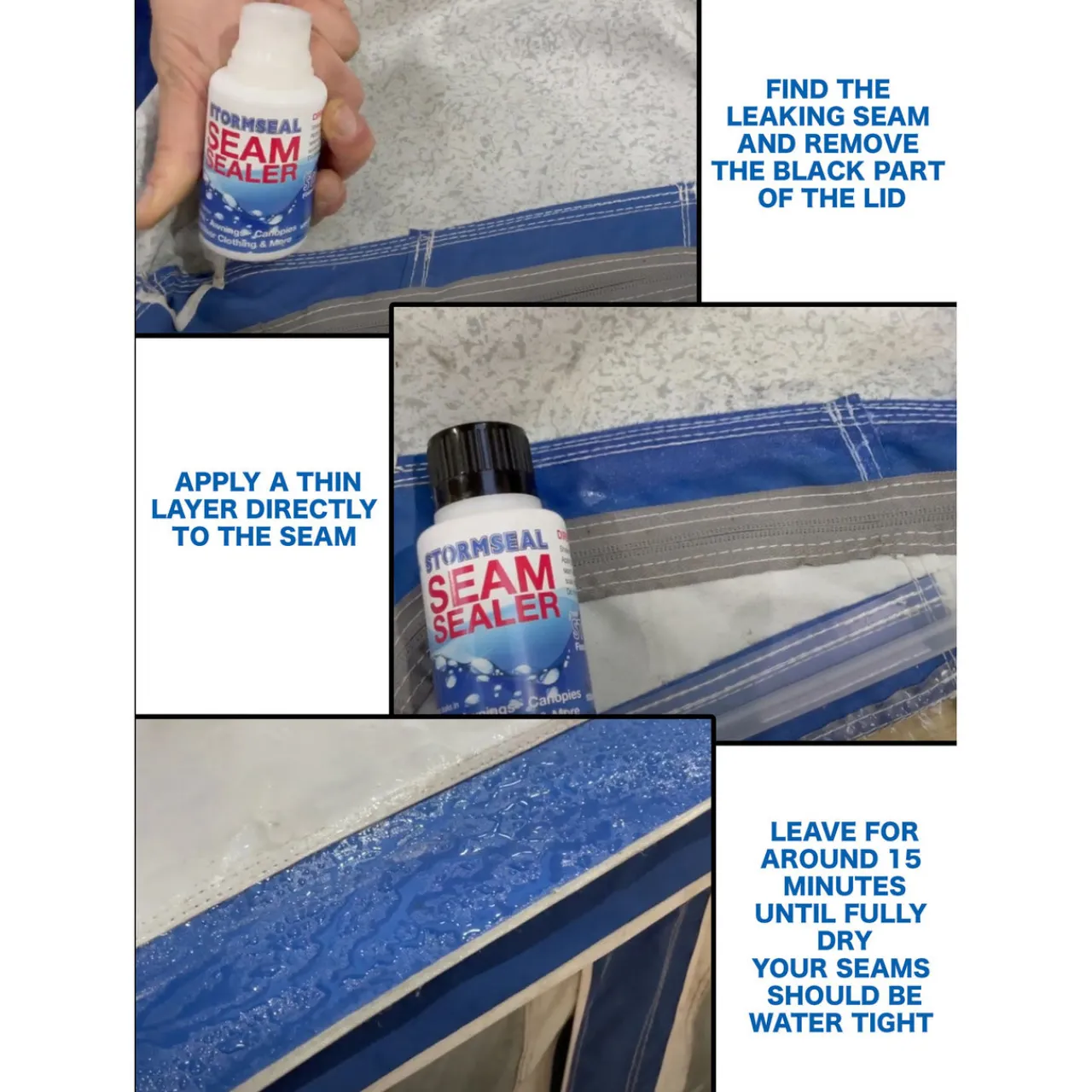 Online Stormseal Seam Sealer 100ml Care & Repair