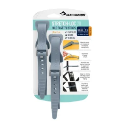 Stretch-Loc TPU Straps 20 (20mm x 500mm) 2 Pack Rucksack Accessories|Tent Accessories