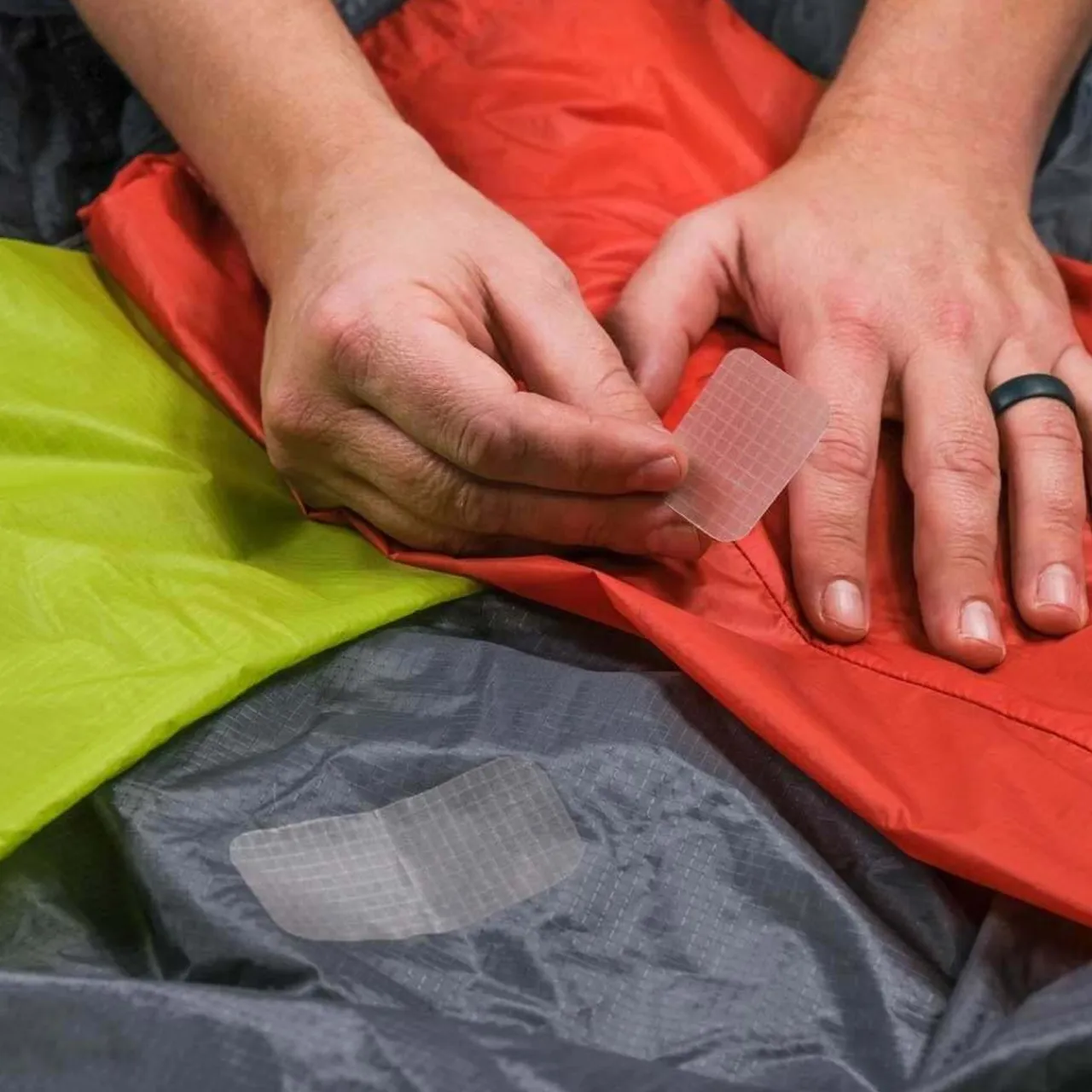 New Tenacious Tape Silnylon Patches Care & Repair