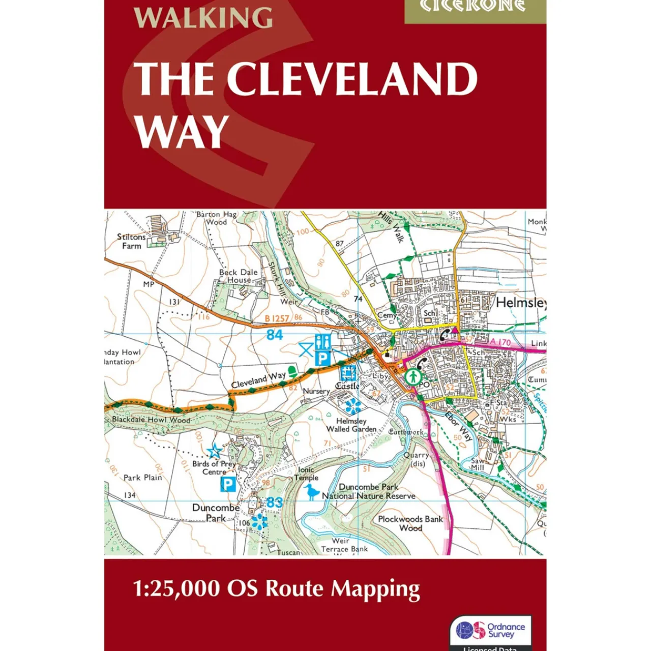 Sale The Cleveland Way and the Yorkshire Wolds Way 2024 Maps, Guides & Compasses