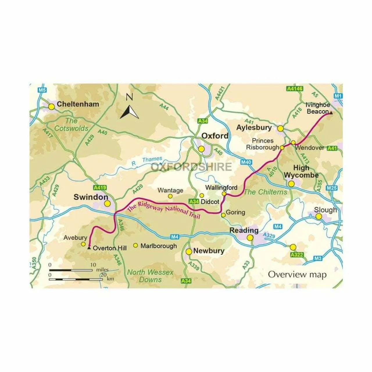 Discount The Ridgeway National Trail Maps, Guides & Compasses