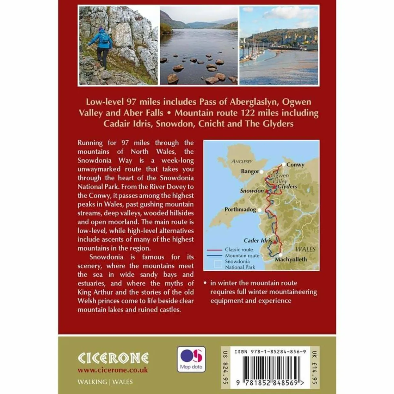 Sale The Snowdonia Way Maps, Guides & Compasses