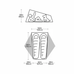 Sale Tiger Wall UL2 Solution Dye Bikepacking Tent Bikepacking|Two Person Tents