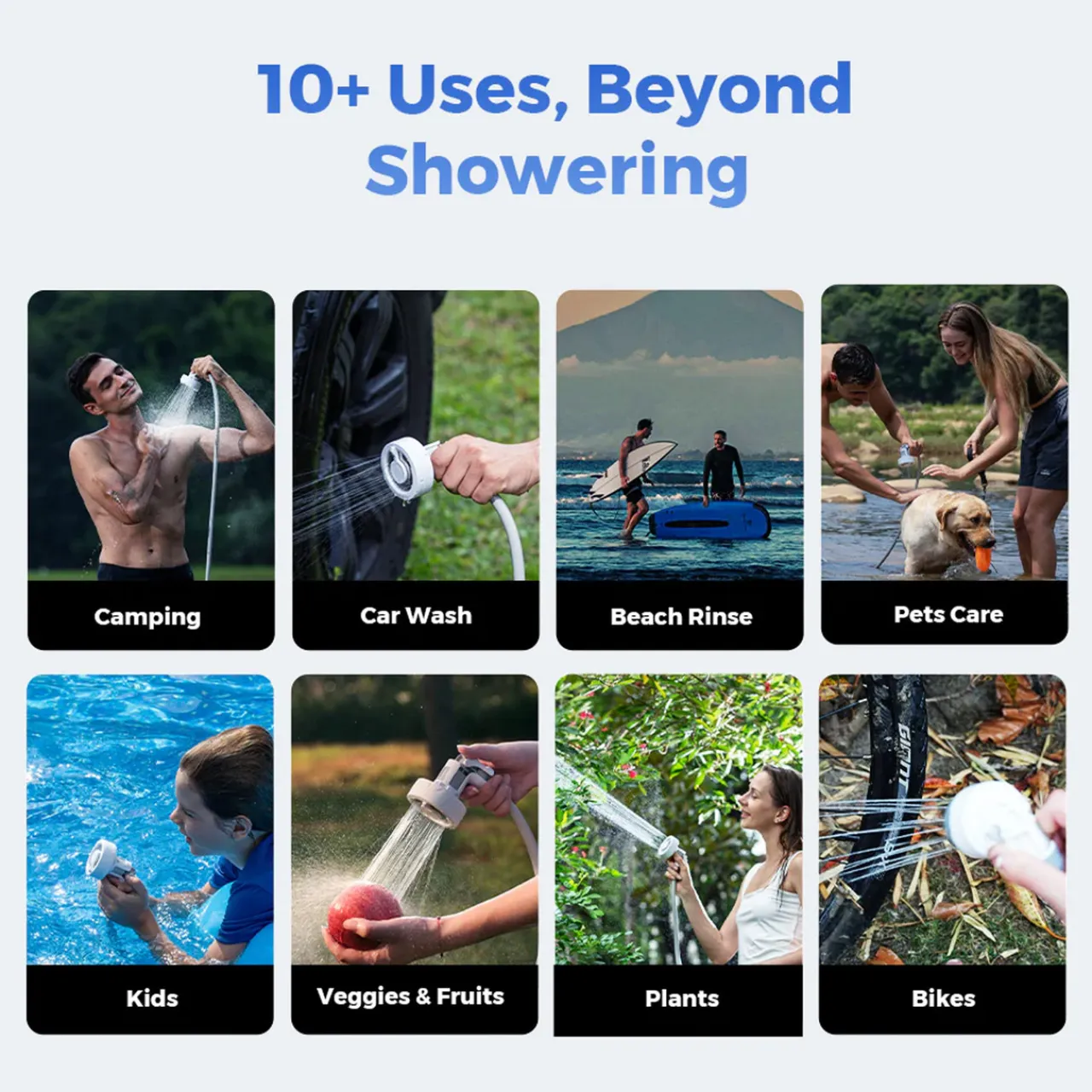 New Tiny Shower Camp Showers