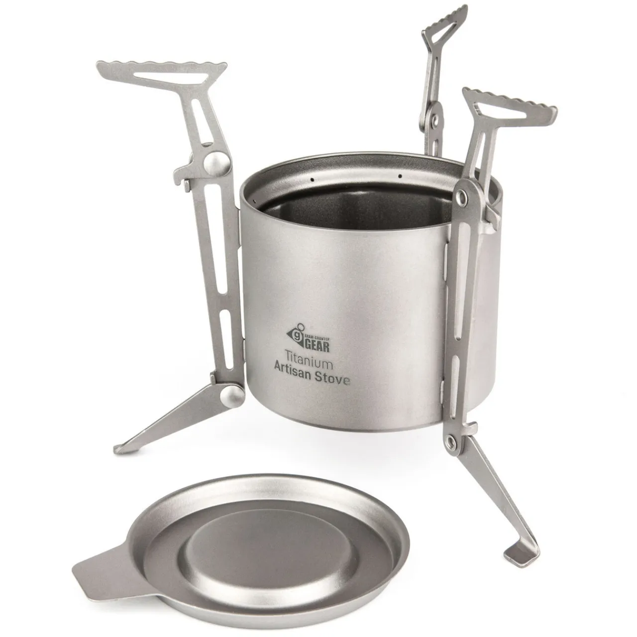 Hot Titanium Artisan Stove Meths & Solid Fuel Stoves