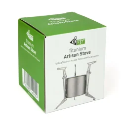 Hot Titanium Artisan Stove Meths & Solid Fuel Stoves