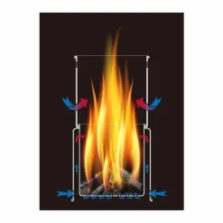 Discount Titanium Backpacking Wood Burning Stove - Small Meths & Solid Fuel Stoves
