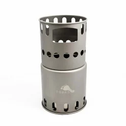 New Titanium Backpacking Wood Burning Stove Meths & Solid Fuel Stoves