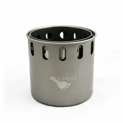 New Titanium Backpacking Wood Burning Stove Meths & Solid Fuel Stoves