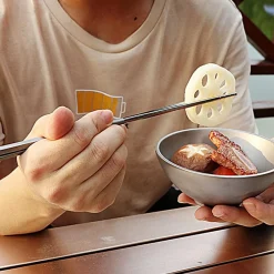 Best Titanium Chopsticks - Short Handle Cutlery & Utensils