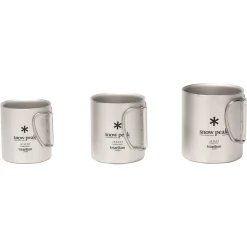 Titanium Double Wall 220 Mug Cups Mugs Plates & Bowls