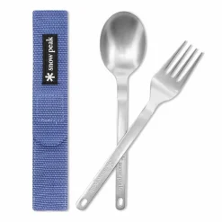 Online Titanium Fork & Spoon Set Cutlery & Utensils