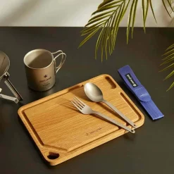 Online Titanium Fork & Spoon Set Cutlery & Utensils