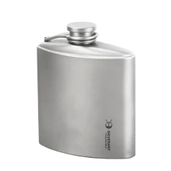 Online Titanium Hip Flask & Funnel 300ml Water Bottles
