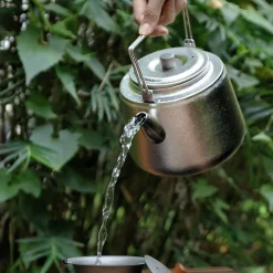 Discount Titanium 1500ml Bushcraft Kettle Tea And Coffee Makers|Pots And Pans