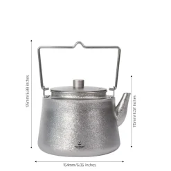 Outlet Titanium 900ml Bushcraft Kettle Tea And Coffee Makers|Pots And Pans