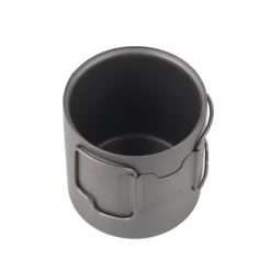 Clearance Titanium 450ml Double Wall Cup Cups Mugs Plates & Bowls