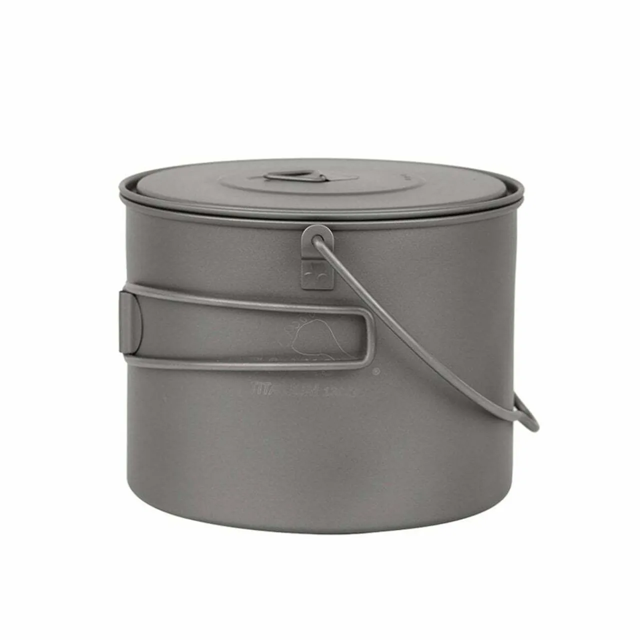 New Titanium 1300ml Pot with Bail Handle Pots And Pans
