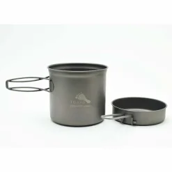 Hot Titanium 1100ml Pot with Pan Pots And Pans
