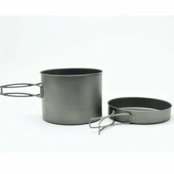 Discount Titanium 1300ml Pot with Pan Pots And Pans