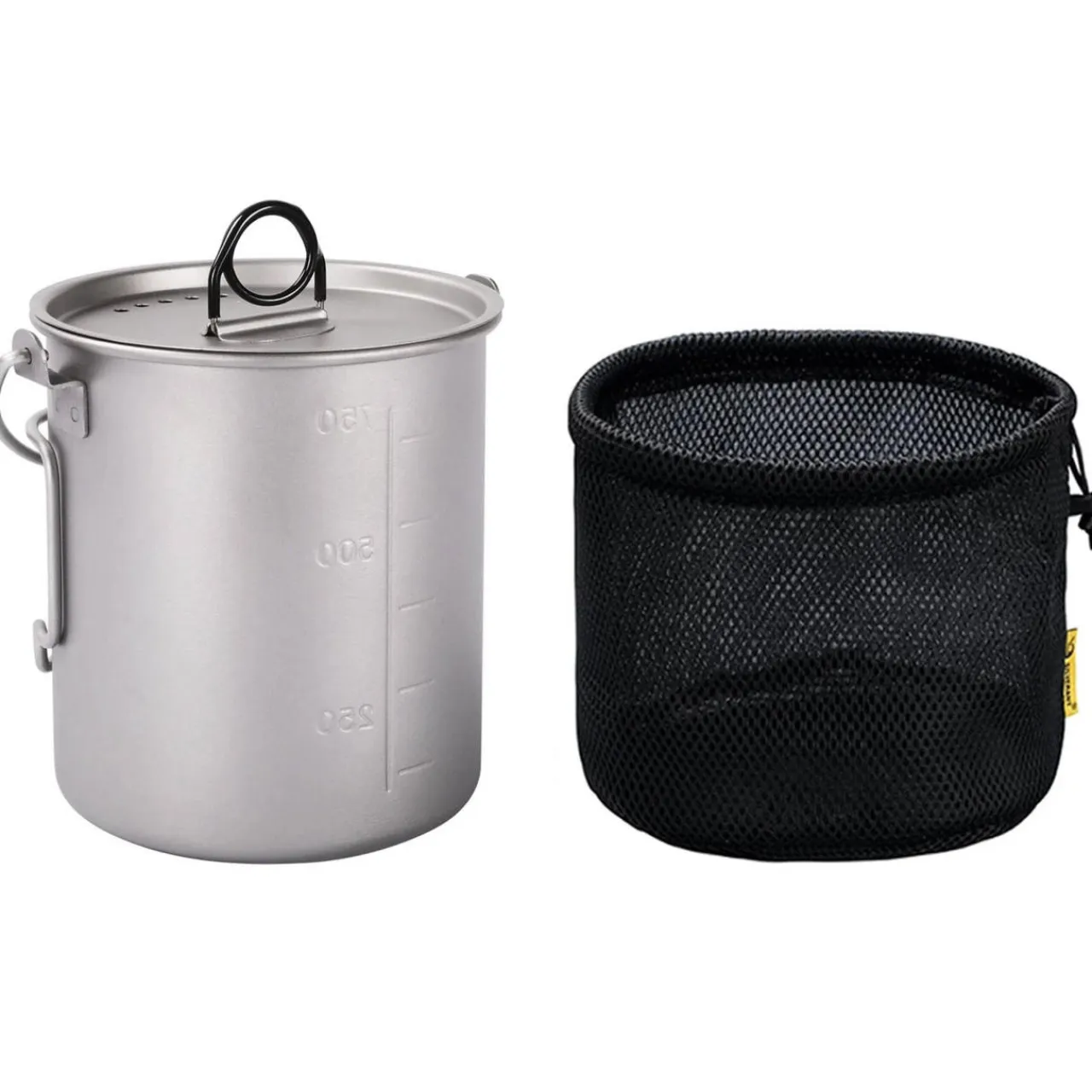 Best Titanium Pot 750ml with lid and bail handle Pots And Pans