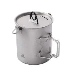 Best Titanium Pot 750ml with lid and bail handle Pots And Pans