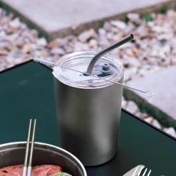 New Titanium Straw Hydration System Accessories|Cutlery & Utensils