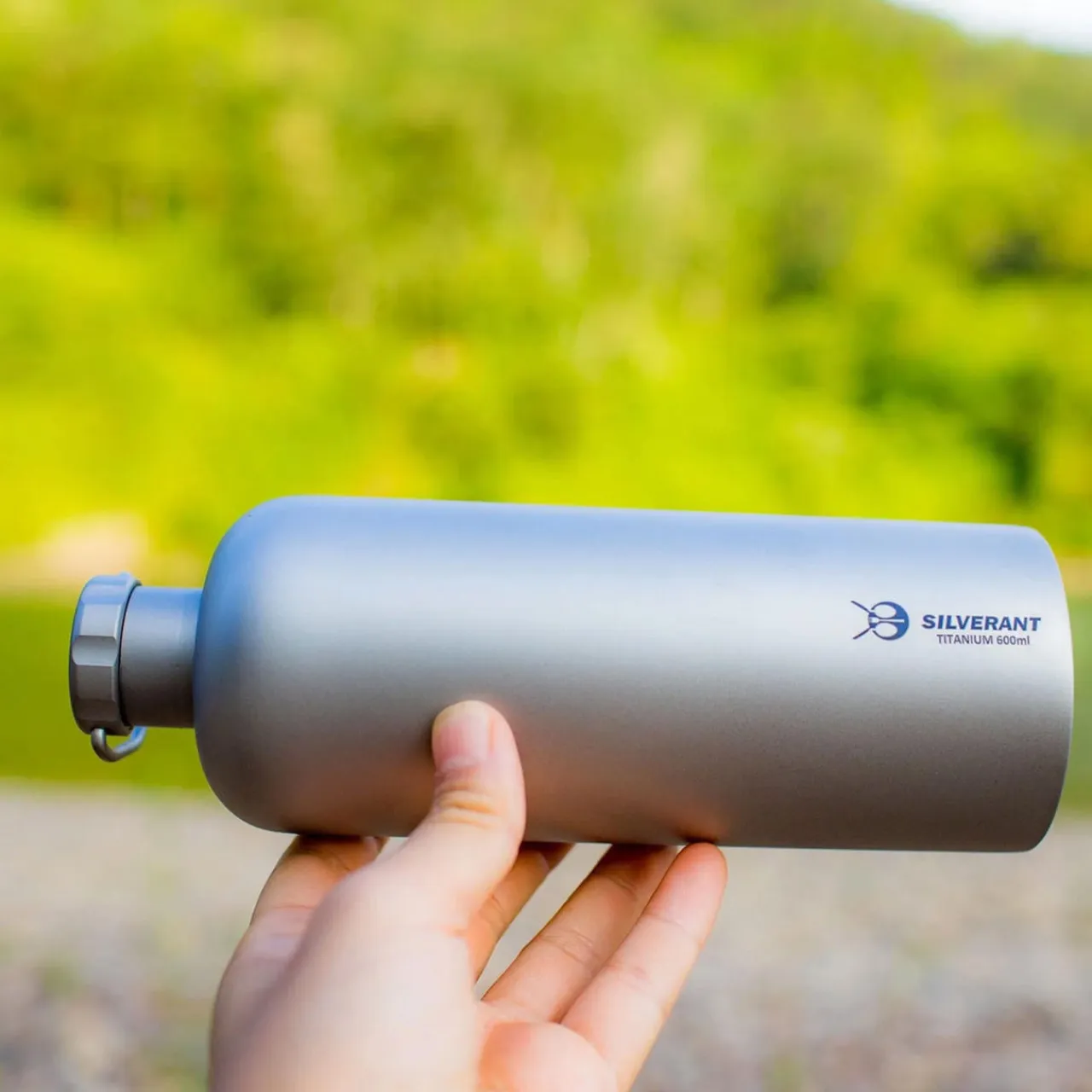 Outlet Titanium Water Bottle 600ml Water Bottles