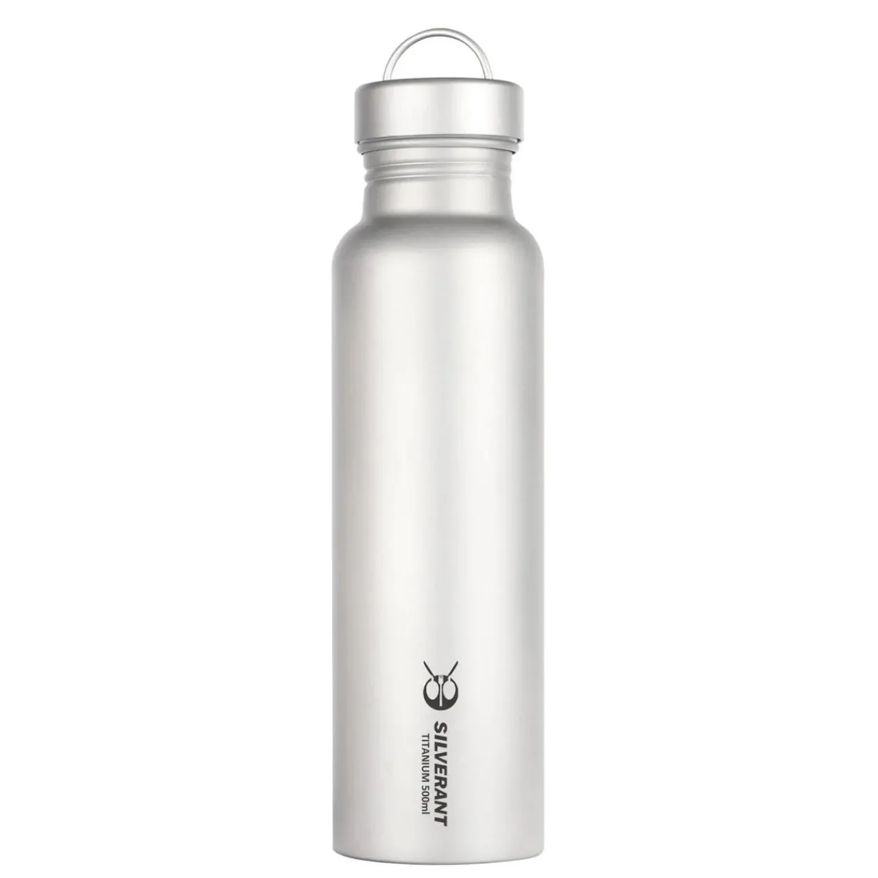 New Titanium Water Bottle 500ml - Round Water Bottles