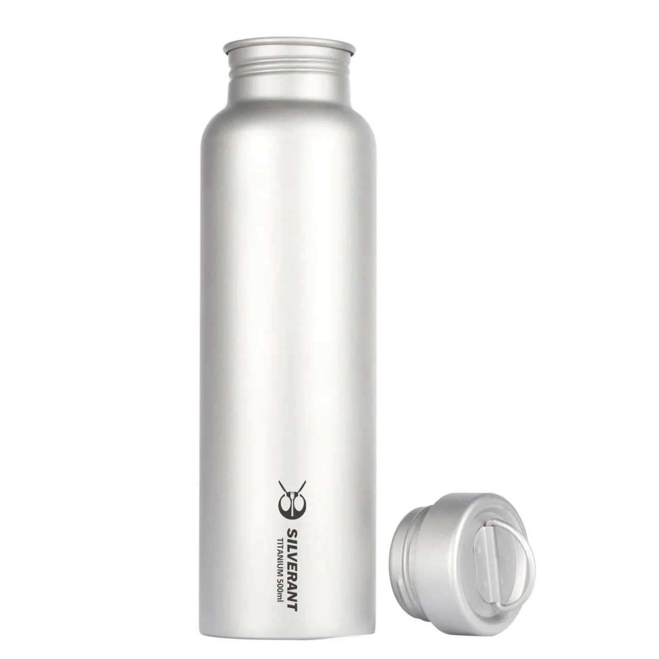 New Titanium Water Bottle 500ml - Round Water Bottles