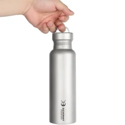 New Titanium Water Bottle 500ml - Round Water Bottles