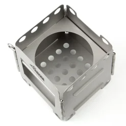 Clearance Titanium Wood Burning Stove Meths & Solid Fuel Stoves