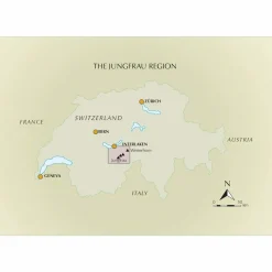 Online Tour of the Jungfrau Region Maps, Guides & Compasses