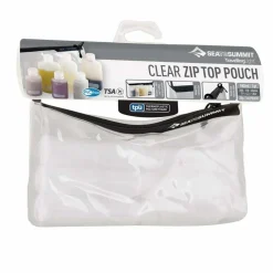 Discount TPU Clear Zip Top Pouch Travel Bottles